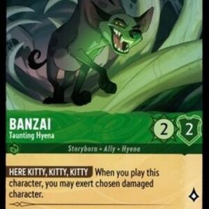 Lorcana 5SSK Banzai - Taunting Hyena