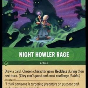 Lorcana 5SSK Night Howler Rage