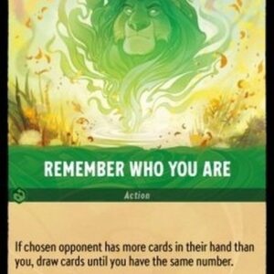 Lorcana 5SSK Remember Who You Are