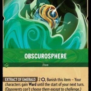 Lorcana 5SSK Obscurosphere