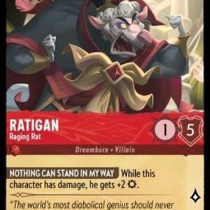 Lorcana 5SSK Ratigan - Raging Rat