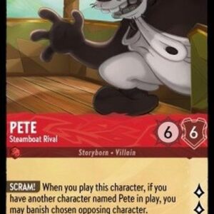 Lorcana 5SSK Pete - Steamboat Rival
