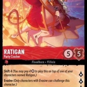 Lorcana 5SSK Ratigan - Party Crasher