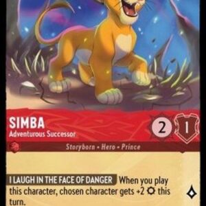 Lorcana 5SSK Simba - Adventurous Successor