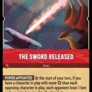 Lorcana 5SSK The Sword Released