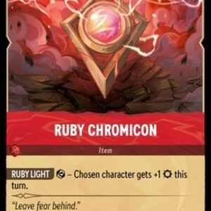 Lorcana 5SSK Ruby Chromicon