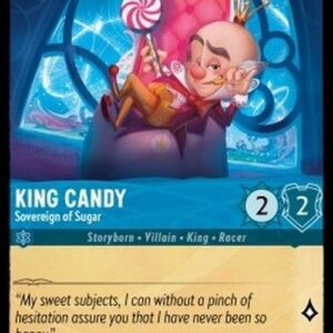 Lorcana 5SSK King Candy - Sovereign of Sugar