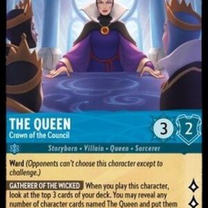 Lorcana 5SSK The Queen - Crown of the Council