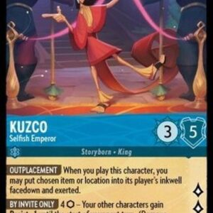 Lorcana 5SSK Kuzco - Selfish Emperor
