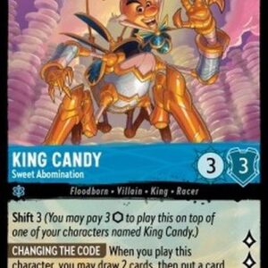 Lorcana 5SSK King Candy - Sweet Abomination (V.1)