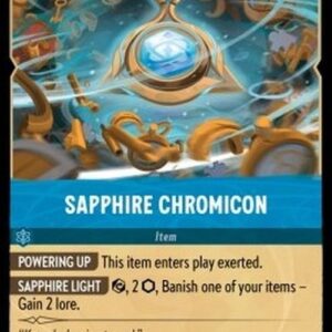 Lorcana 5SSK Sapphire Chromicon