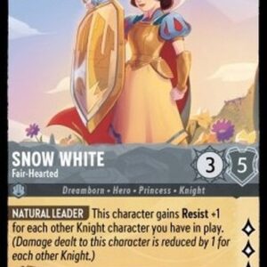 Lorcana 5SSK Snow White - Fair‐Hearted (V.1)