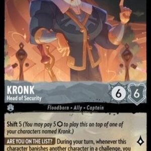 Lorcana 5SSK Kronk - Head of Security