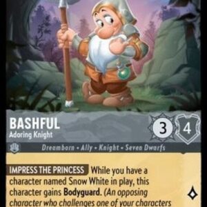 Lorcana 5SSK Bashful - Adoring Knight