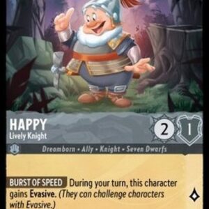 Lorcana 5SSK Happy - Lively Knight
