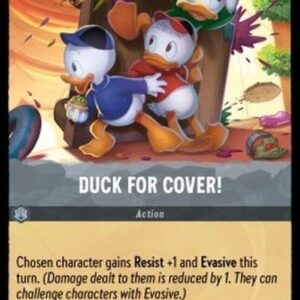 Lorcana 5SSK Duck for Cover!