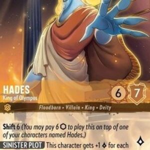 Lorcana 1TFC Hades - King of Olympus (V.2)