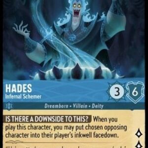 Lorcana 1TFC Hades - Infernal Schemer