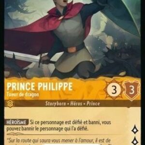 Lorcana 1TFC Prince Phillip - Dragonslayer (V.2) French