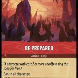 Lorcana 1TFC Be Prepared