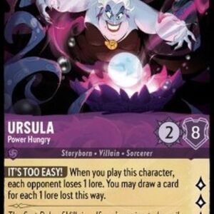 Lorcana 1TFC Ursula - Power Hungry