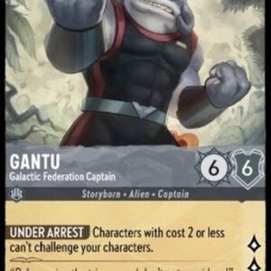Lorcana 1TFC Gantu - Galactic Federation Captain