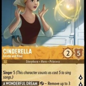 Lorcana 1TFC Cinderella - Gentle and Kind