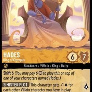 Lorcana 1TFC Hades - King of Olympus (V.1)