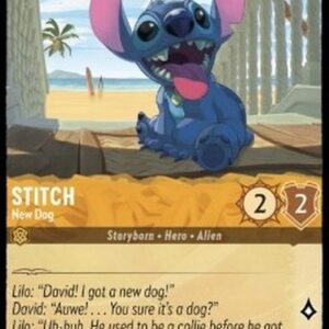 Lorcana 1TFC Stitch - New Dog