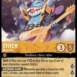 Lorcana 1TFC Stitch - Rock Star