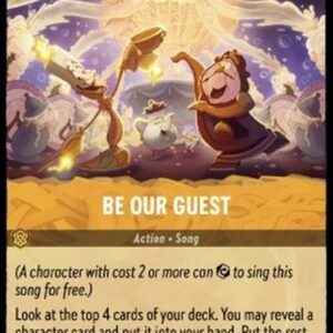 Lorcana 1TFC Be Our Guest