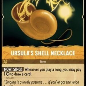 Lorcana 1TFC Ursula's Shell Necklace