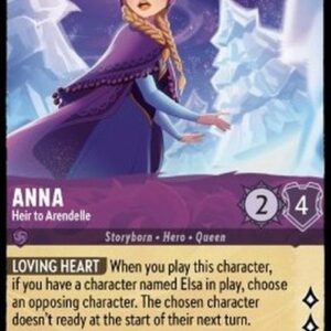 Lorcana 1TFC Anna - Heir to Arendelle