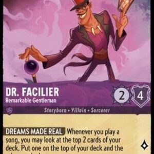 Lorcana 1TFC Dr. Facilier - Remarkable Gentleman