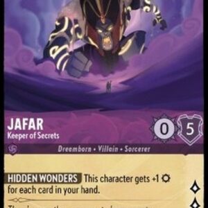 Lorcana 1TFC Jafar - Keeper of Secrets