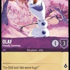 Lorcana 1TFC Olaf - Friendly Snowman