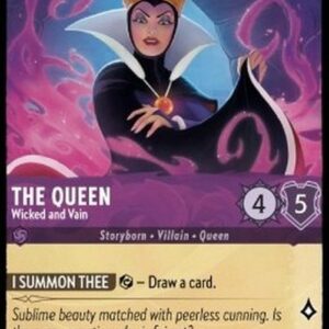 Lorcana 1TFC The Queen - Wicked and Vain