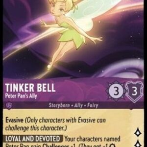 Lorcana 1TFC Tinker Bell - Peter Pan's Ally
