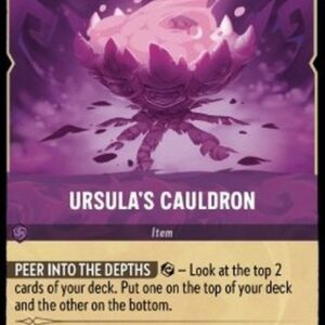 Lorcana 1TFC Ursula's Cauldron