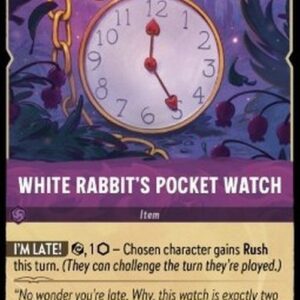 Lorcana 1TFC White Rabbit's Pocket Watch