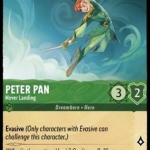 Lorcana 1TFC Peter Pan - Never Landing