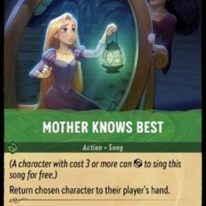Lorcana 1TFC Mother Knows Best (V.1)