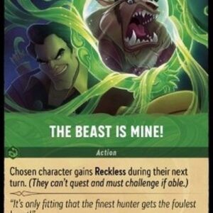 Lorcana 1TFC The Beast Is Mine!