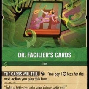 Lorcana 1TFC Dr. Facilier's Cards