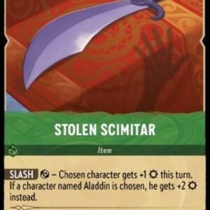 Lorcana 1TFC Stolen Scimitar