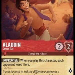 Lorcana 1TFC Aladdin - Street Rat
