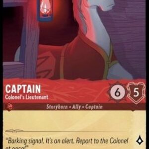 Lorcana 1TFC Captain - Colonel's Lieutenant