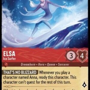 Lorcana 1TFC Elsa - Ice Surfer