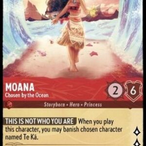 Lorcana 1TFC Moana - Chosen by the Ocean