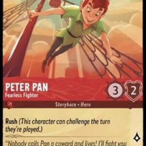 Lorcana 1TFC Peter Pan - Fearless Fighter